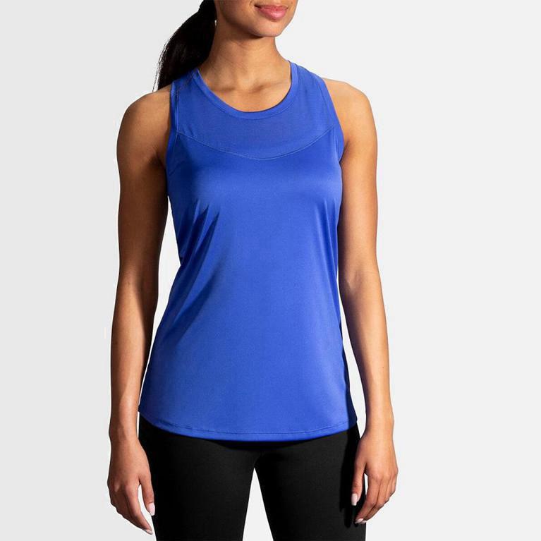 Brooks Stealth - Camiseta Sin Mangas Mujer - Azules (NM9614583)